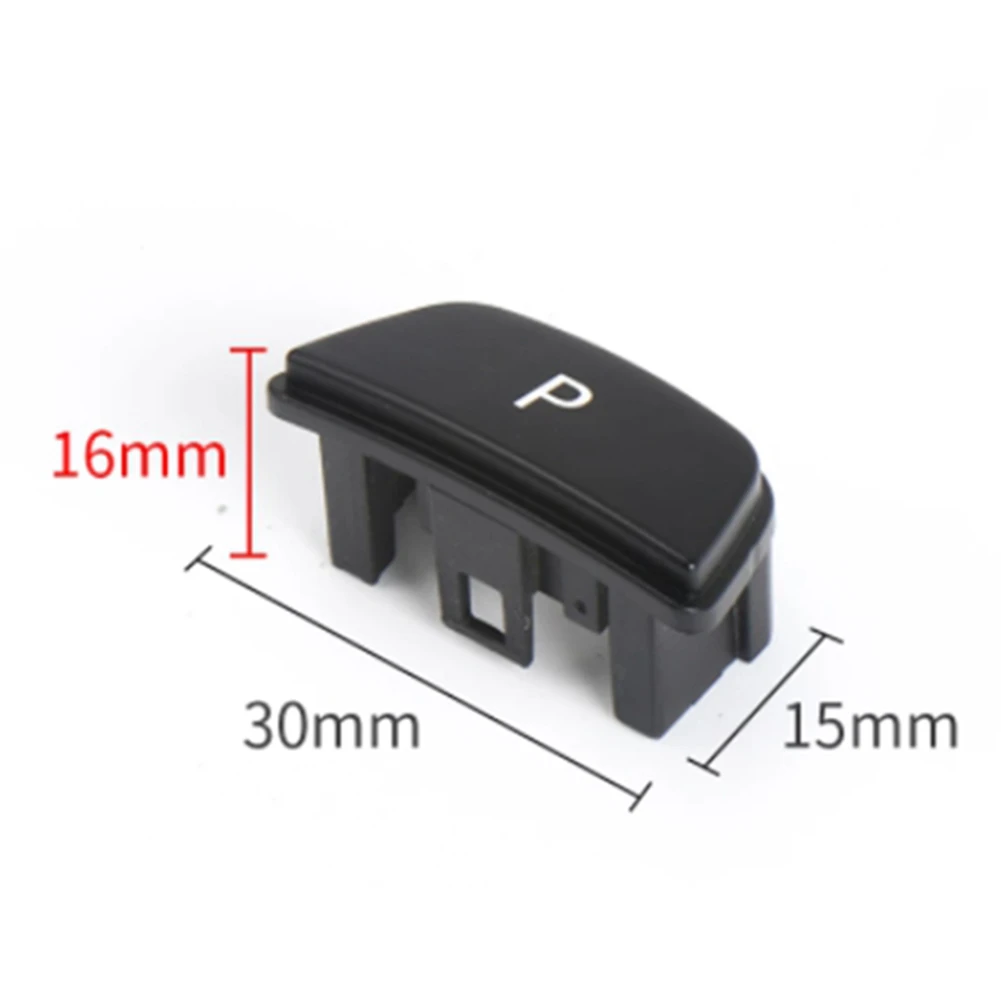 Car Gear Lever Auto Parking Button Cap Letter P Button for BMW X5 X6 F15 F16