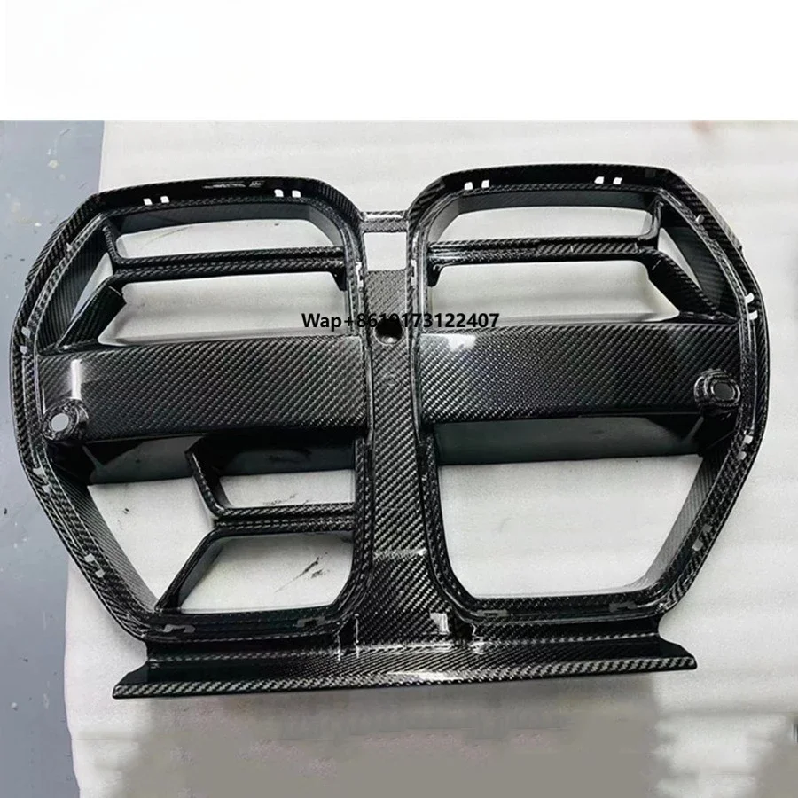 

2022 G80 G82 M3 M4 MP Style Dry Carbon Fiber Grille CSL Style for M3 M4 Car Bumper Grille