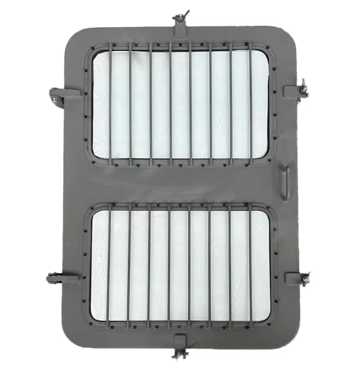 Trapezoid Hatch Steel Skylight Tempered Glass Window for Marine Use on Yacht or Ship