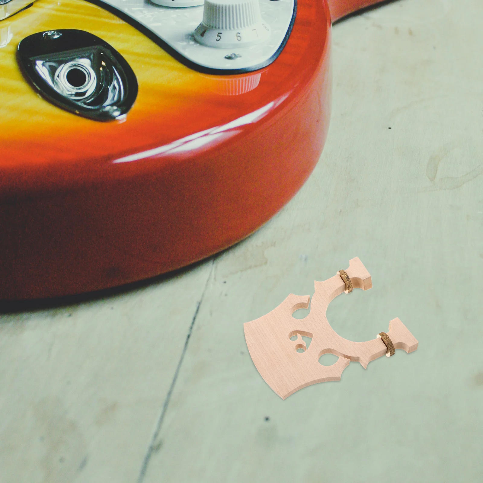 

Maple Wood European Adjustable Cello Bridge 3 4 Size Low Tall Bridge for Schools Practice Maple Wood Cello European Adjustable