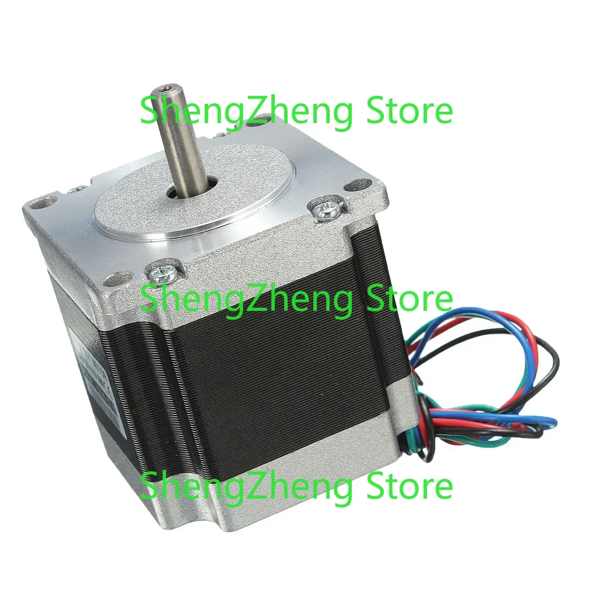 24V Nema 23 Stepper Motor Single Shaft 12.6Kg/cm 1.8Degree 4Leads 56mm 4 Channel