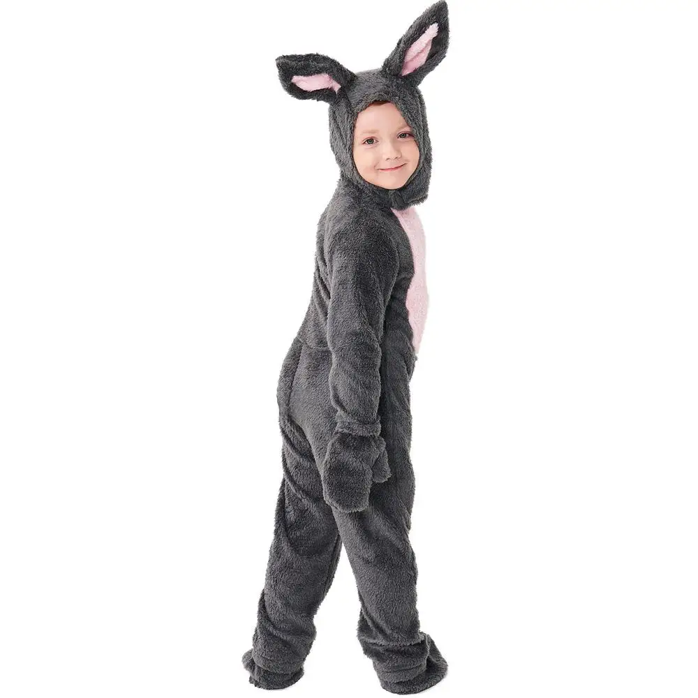

Children Girls Kids Rabbit Animal Jumpsuit Clothing Set Halloween Costumes Kindergarten Performance Role Play Outfit Fancy Dress