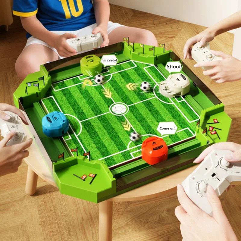 Football Arcade Game for 4 Players Fun Table Game for Family Gatherings Home Use with Points System