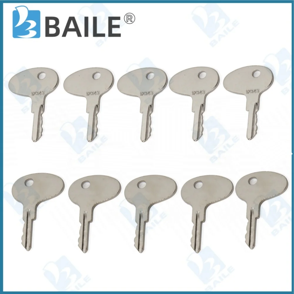 

10PCS 912-0514920 Lgnition Keys For Caterpillar Kubota Towmotor Satoh Kumiai Forklift Dozer Tracter Engine 123243 Lgnition Key