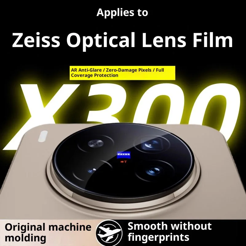 3Pcs Gehärtetem Glas Für vivo X300 Pro Zurück Klar Kamera Objektiv Schutz Abdeckung Für vivo X300 Schutz Objektiv Glas film