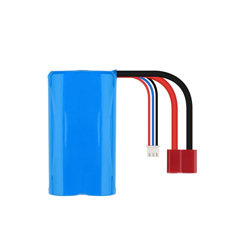 7.4V 3000mAh Li-ion Battery 18650 For High Speed RC Toys Cars  Li-ion 7.4V Rechargeable Battery Pack