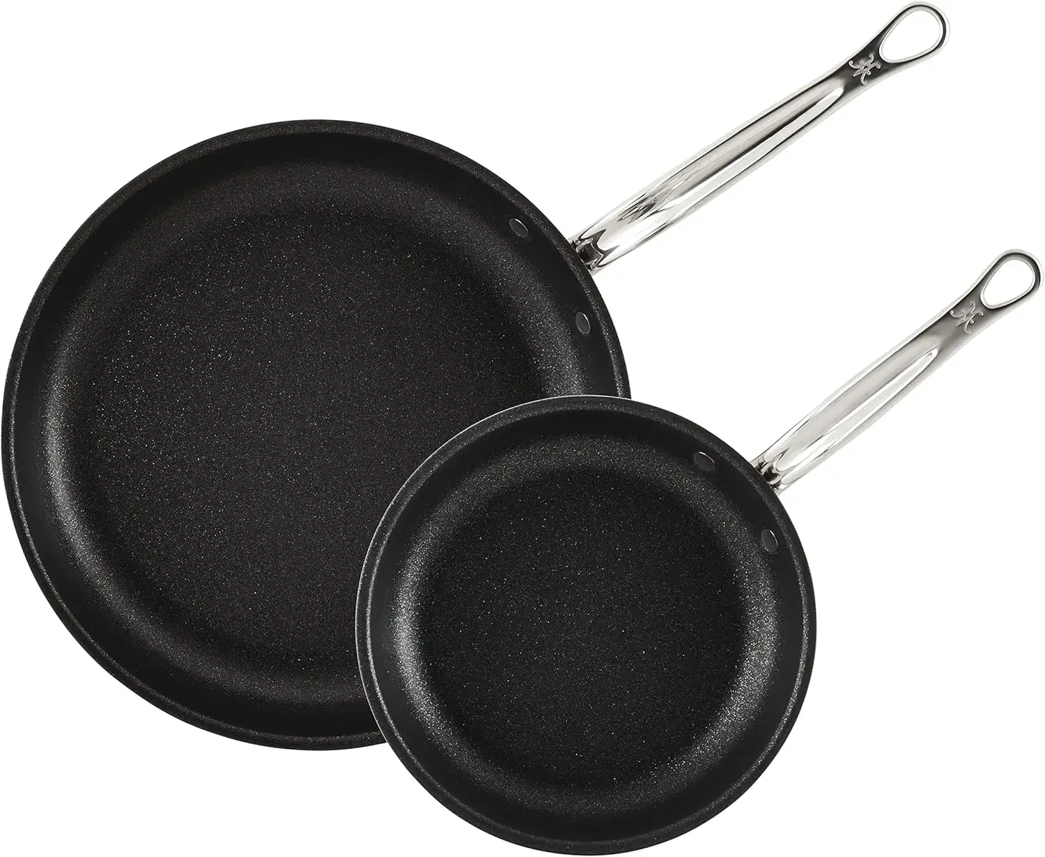 

Hestan - ProBond Collection - TITUM Nonstick Triple Bonded Stainless Steel Skillets, Set of Two, Made without PFOAs (8.5 & 12.5-