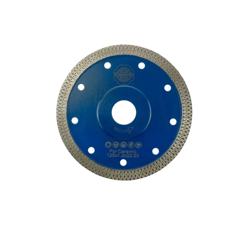 

TORGWIN 1pcs 125MM Diamond Saws Blade Hot Pressing Of Herringbone Cutter Head Turbo Cutting Disc For Granite Marble Tile Ceramic