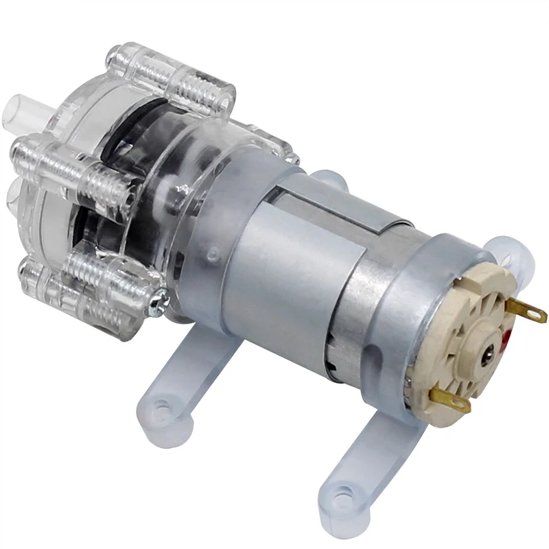 385 DC 6V-12V High Temperature Resistance 100 Degrees Celsius Mini Micro Water Pump Diaphragm Water Pump Vacuum Pump view 4