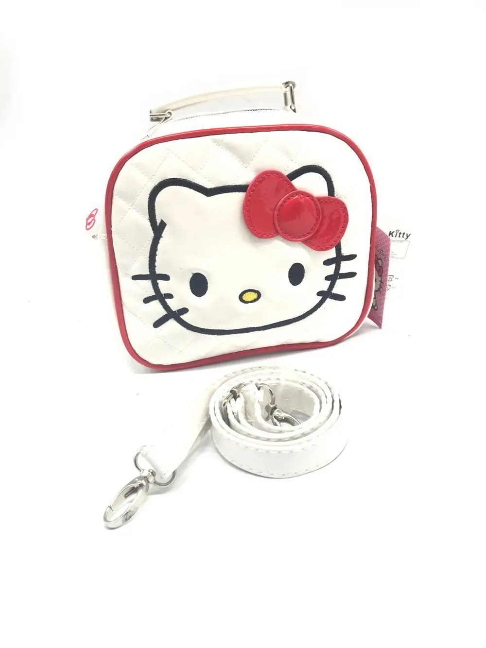 Cartoon Kids Bag Cute Hello Kitty Crossbody Bag For Girls Small Coin Purse Handbags PU Leather Shoulder Bag Children Mini Purse