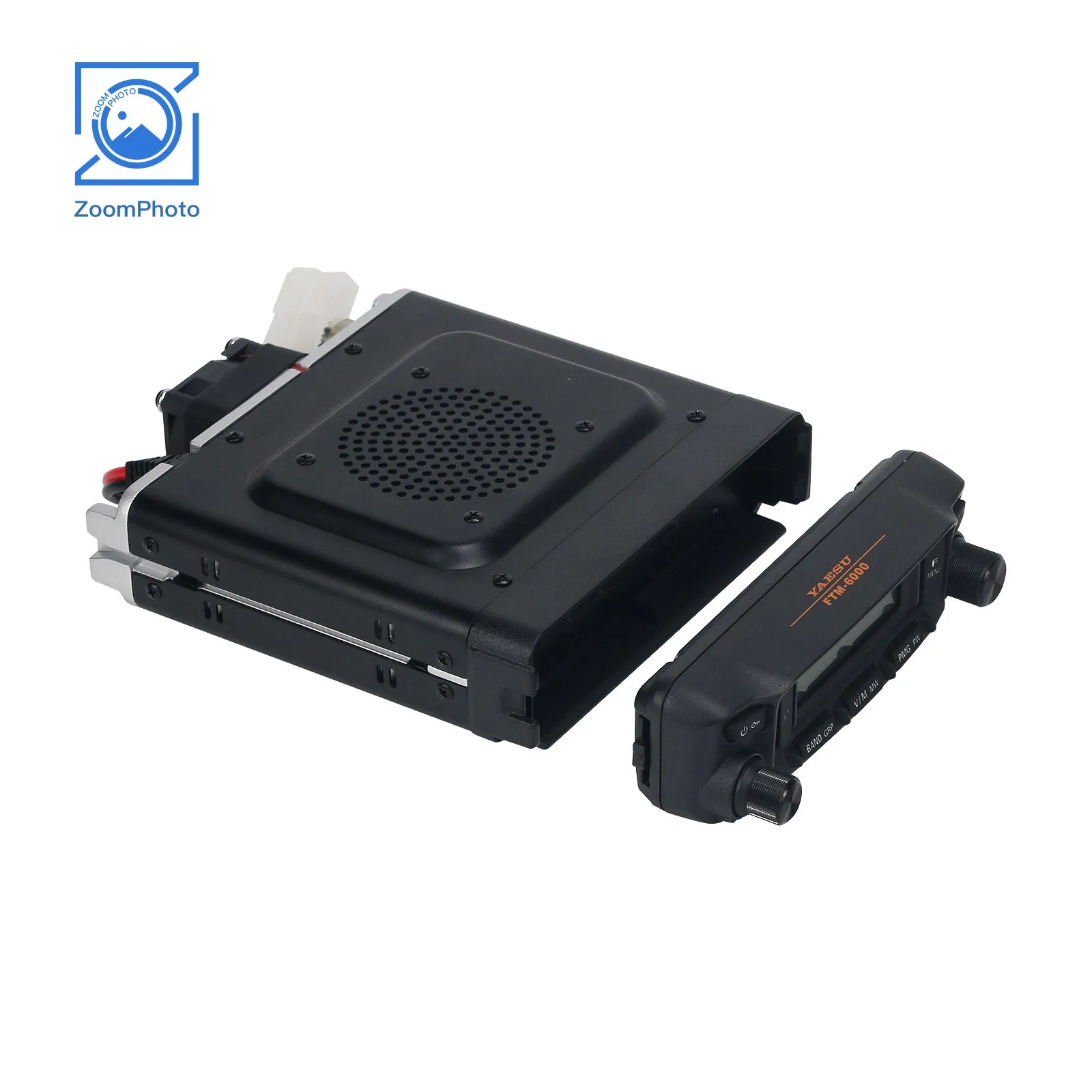 Radio de doble banda para coche, transceptor VHF UHF para YAESU FTM-6000R, 50W, distancia de comunicación superior a 10KM