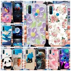 For Realme C3 Case RMX2027 Luxury Popular Painted Cover Soft Silicone Phone Cases For Realme C3 3 Cameras RealmeC3 Fundas Bumper