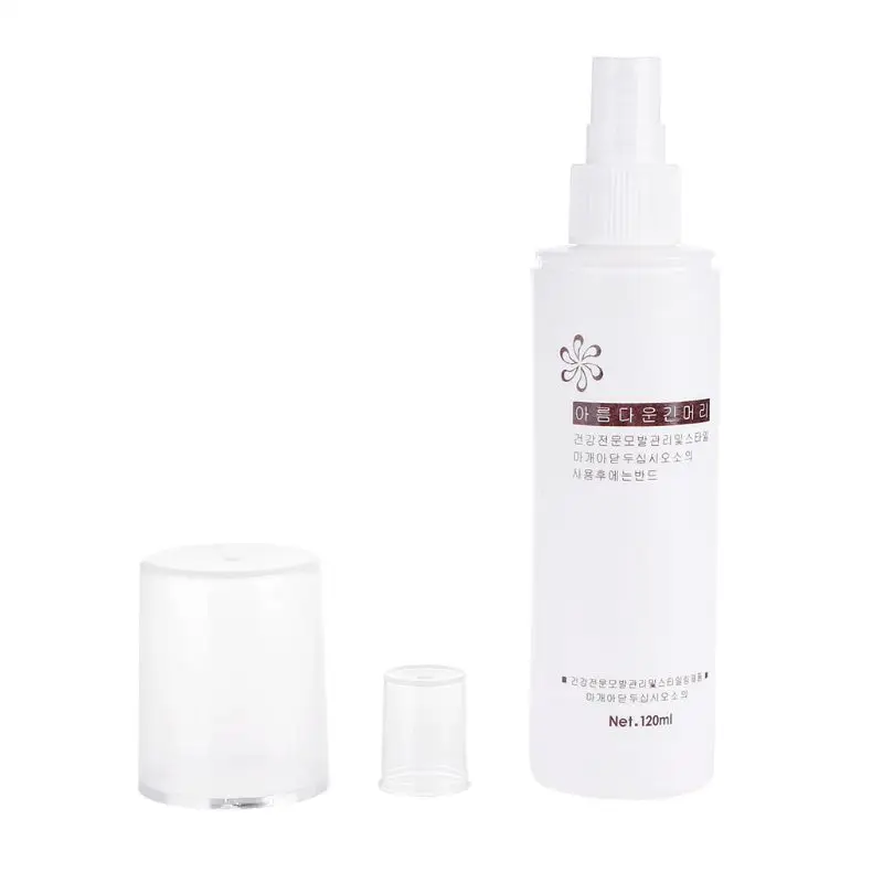 120ml Perücke Pflege Lösung Haar System Anti-frizz Glatt Verwicklungen Schutz Synthetische Haar Anti-statische Conditioner Spray