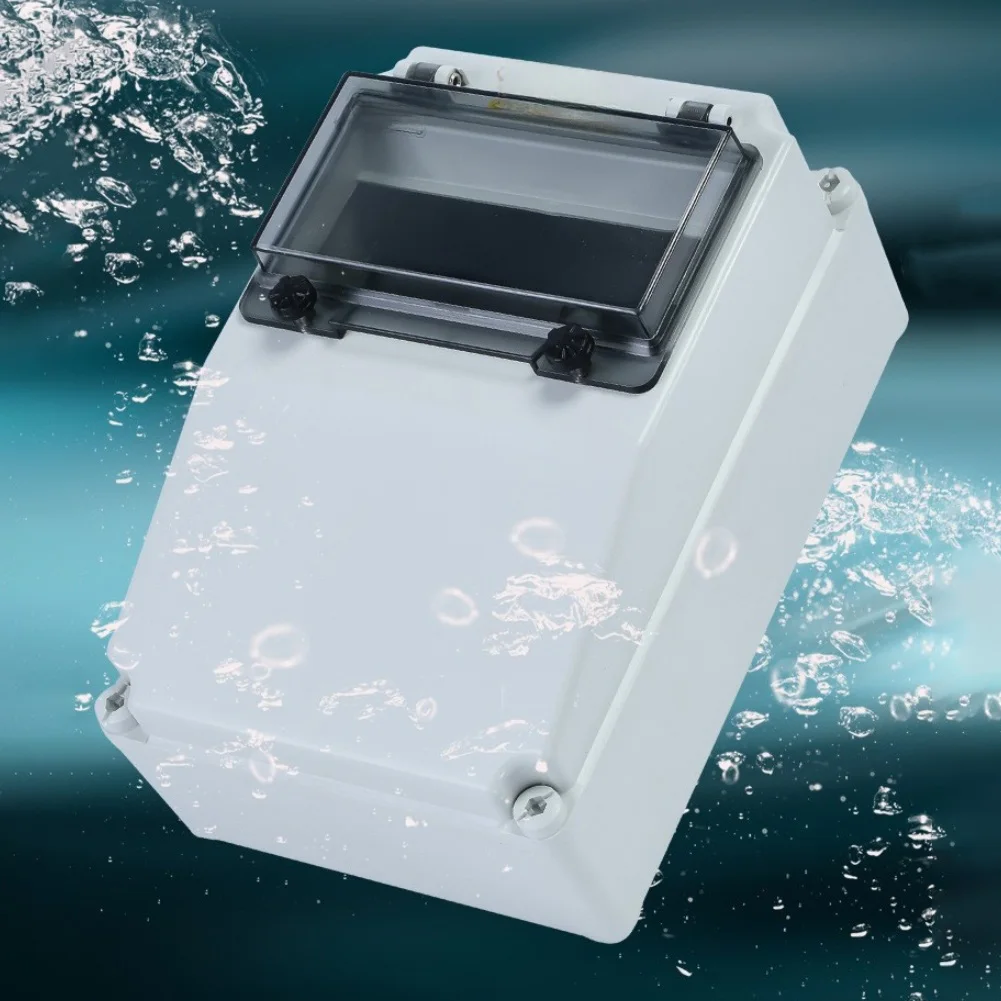 Waterproof Construction Power Distributor Empty Wall Box With 2x230V 16A Sockets IP66 Enclosure For Industrial Outdoor Use