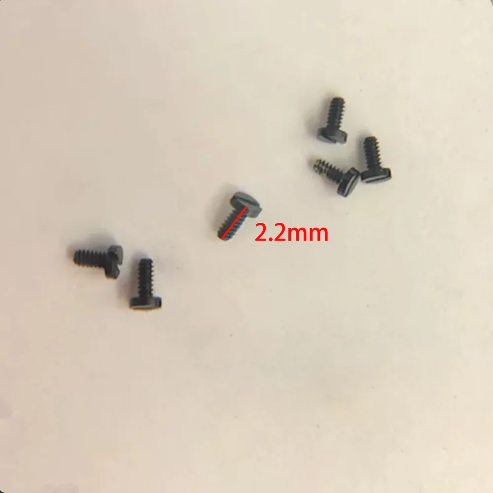 Watch Accessories Bridge Screws Suitable for  8500 Movement Black Bridge Screws 2.6mm/2.2mm Compatible Replacement Part