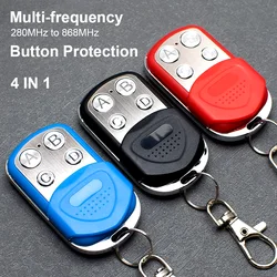 Universal 280-868MHz Garage Door Remote Control Gate Command Opener Key Duplicator 433,92 868,35 4 in 1 Transmitter Clone
