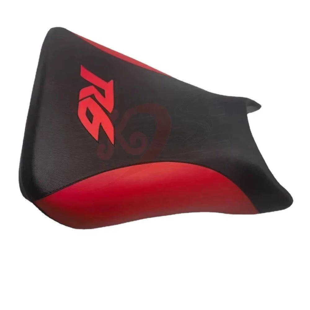 Motorcycle Black Red Front Rear Seat Pillion Cushion Saddles For Yamaha YZF-R6 2003 2004 2005 R6S 2006-2009