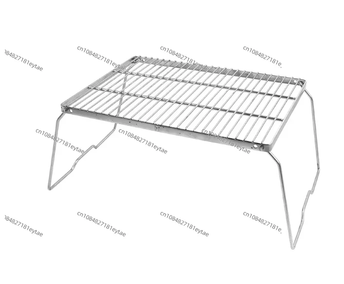 

Outdoor stainless steel folding grill for picnic
