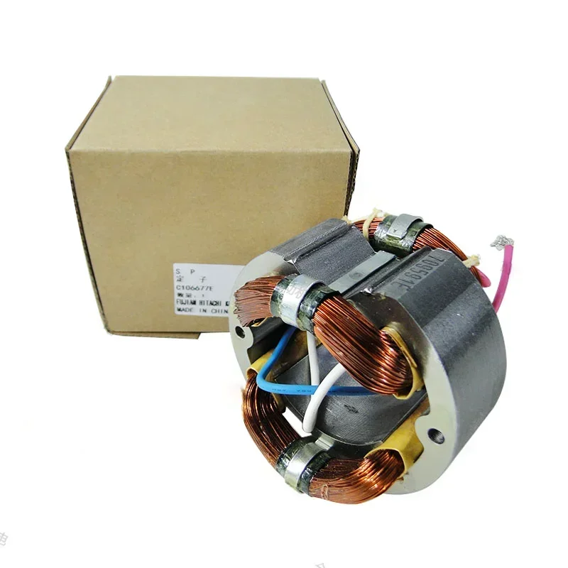 Original Stator Field ASS'Y AC220-240V  C108432E 340686E for HITACHI C10FCH2 C10FCE2 Aluminum Cutting Machine Armature