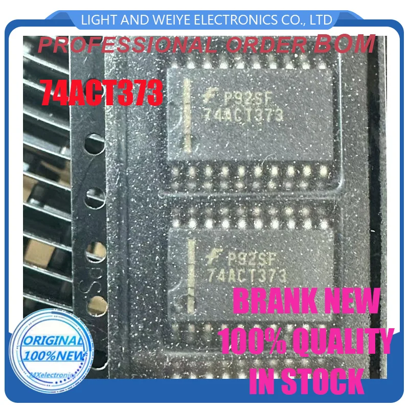 5pcs 74ACT373SCX 74ACT373 SOP-20 D-type Latch - Logic IC New Product