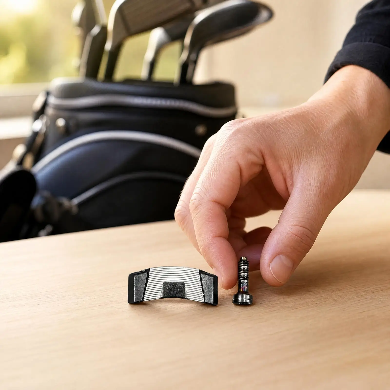 Steel Titanium Golf Club Weight Screw for Driver Head Balance Adjustment Precision Engineered Accessory for Golfers