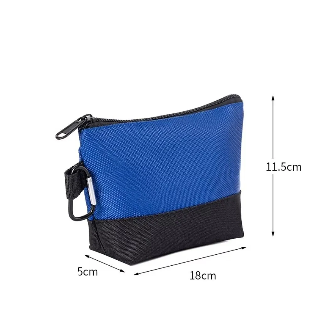 Multi-functional Multi-Size Tool Storage Bag Durable with Carabiner Zipper Pouch Nylon Hardware Organizer For Hand Tools