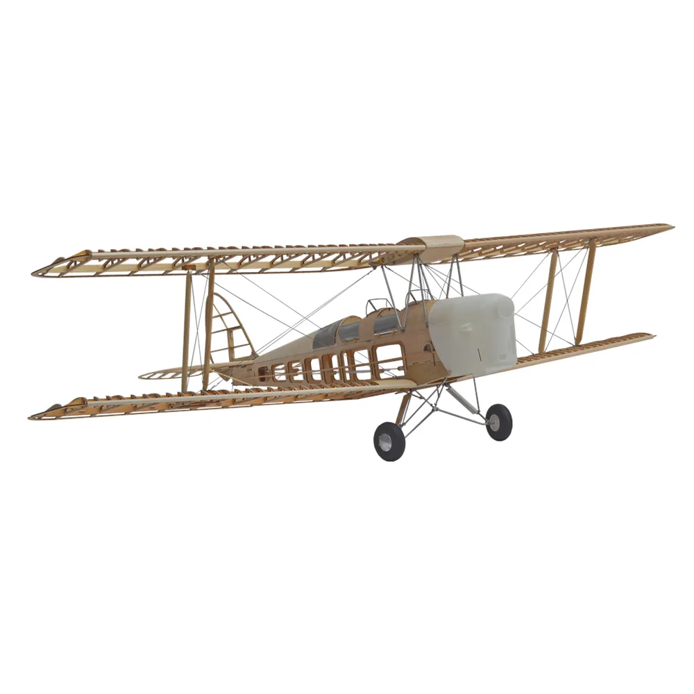Tony Ray's Aer0 Model DH.82 Tiger Moth 1/6 Balsawood 1500mm Wingspan RC Airplane KIT