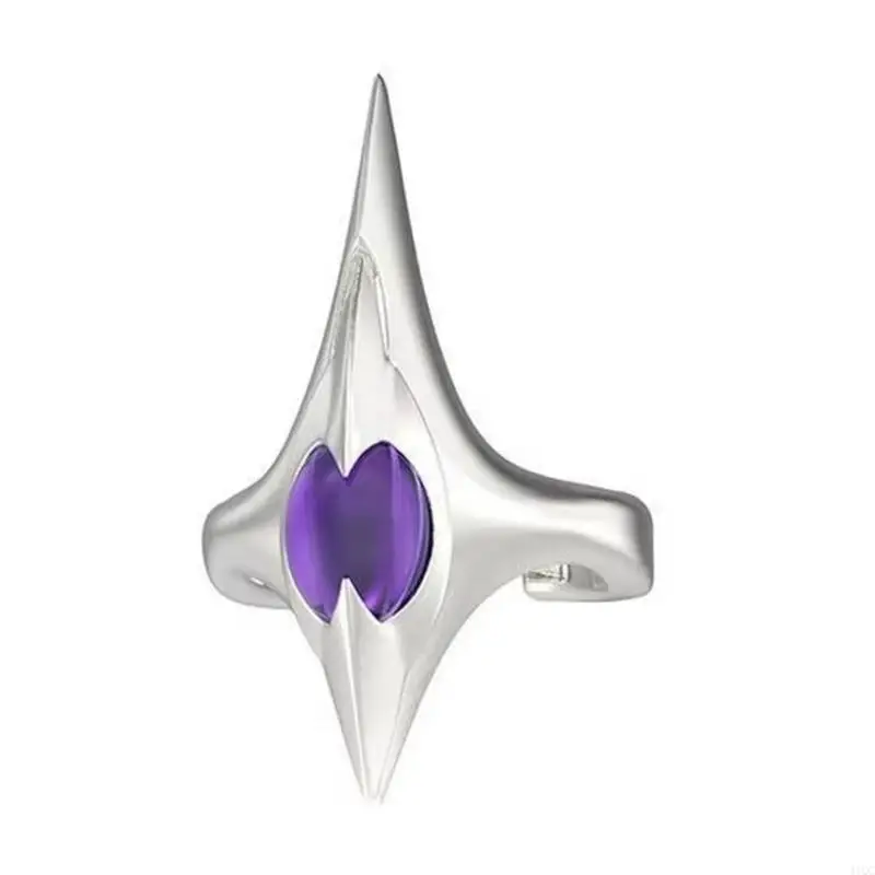 Punk Inspired Spiked Ring Featuring Adjustable Fit For Dark Lovers