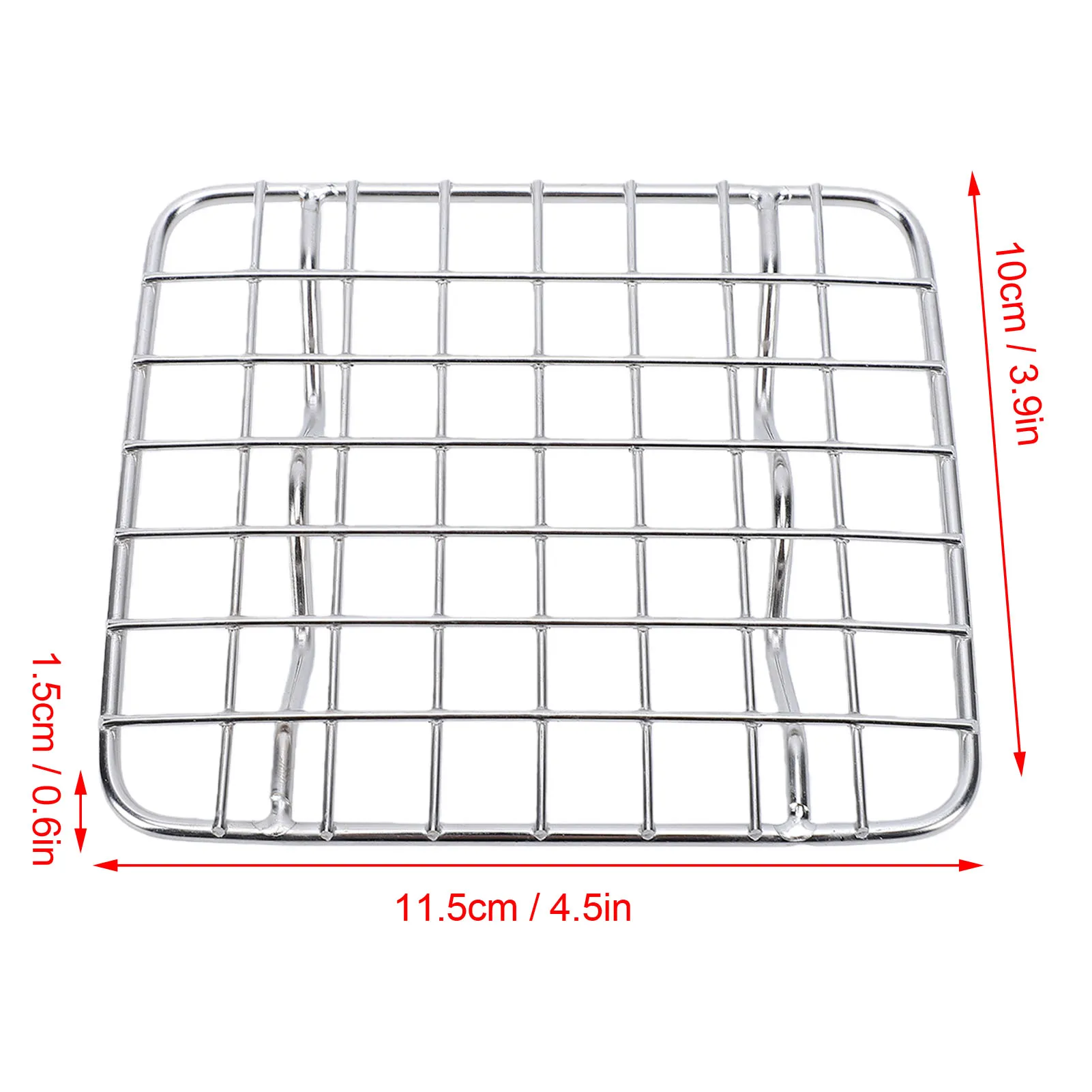 Cooking Cooling Rack Heavy Duty Stainless Steel Wire Baking Rack for Roasting Grilling Drying Oven Safe Grid Wire Baking Rack