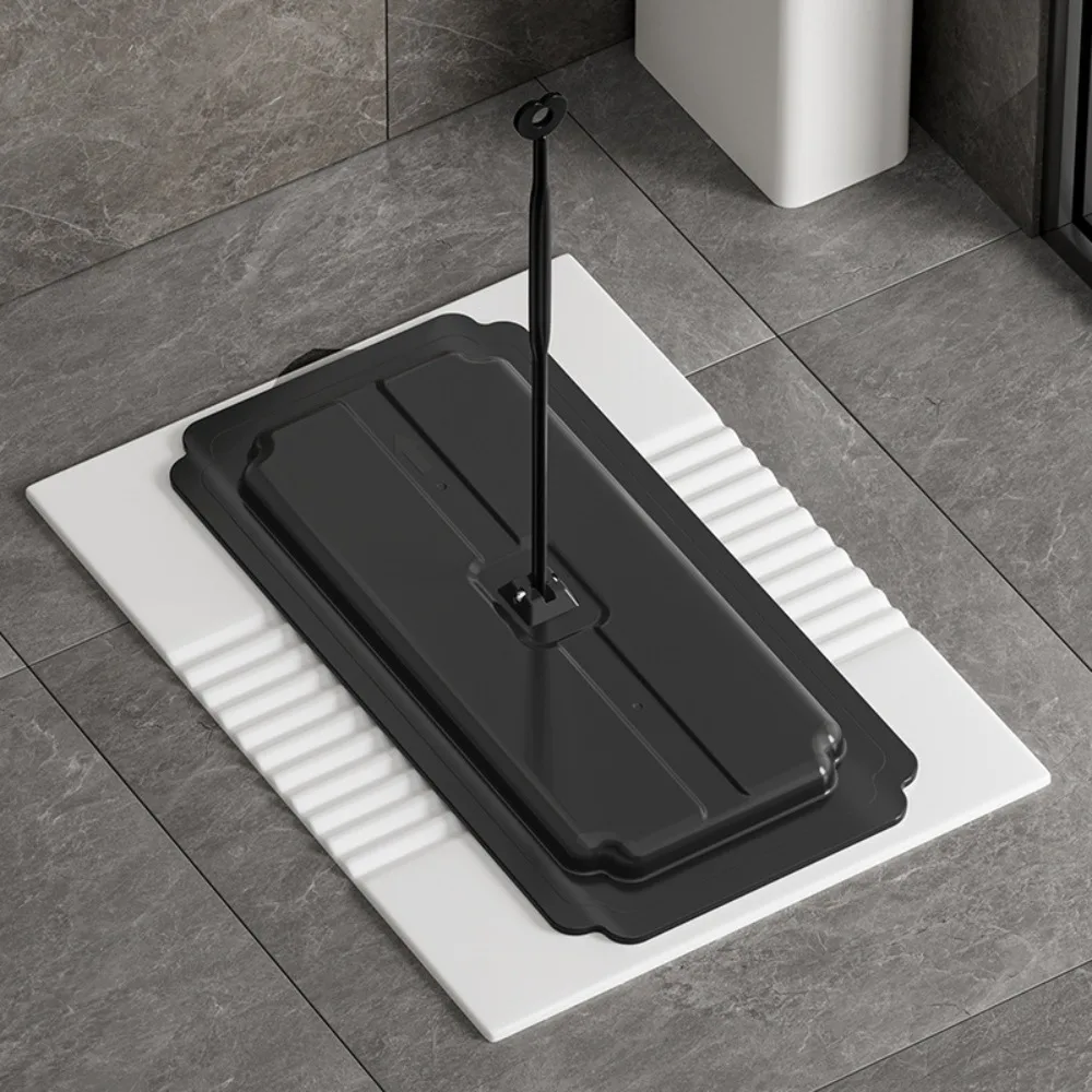 sturdy-plastic-toilet-odor-stopper-foldable-handle-anti-slip-surface-bathroom-floor-drain-lightweight-structure-close-sealing