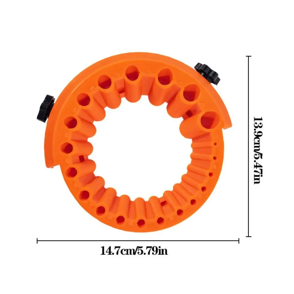 20 Hole Drill Bit Sharpener Efficient Precision Grinding Tool Multipurpose Polishing Sharpening Tool Angle Grinder