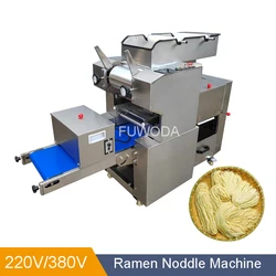 220V Full Automatic Commercial Use Japanese Noodle Machine Pasta Ramen Dough Noodle Making Machine With Cutter