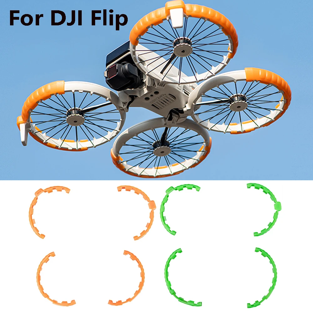 STARTRC Luminous Propeller Guard For DJI Flip Drone Protector Bumper Rings Propeller Anti-drop Lightweight Protection Cover