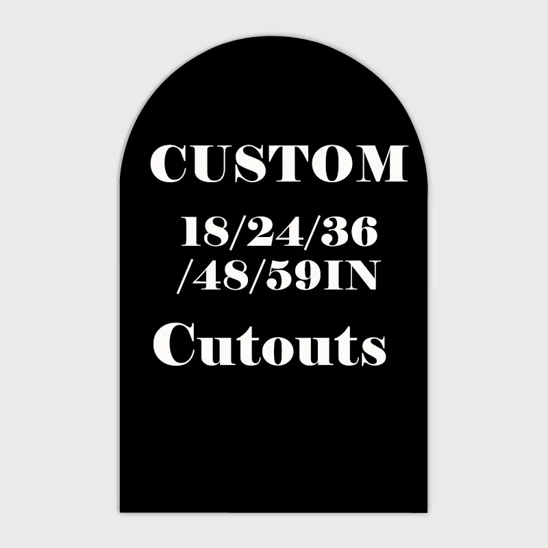 Brave Newworld Store CUSTOM 18/24/36/48/59INCH Cutouts KT Board VIP LINK