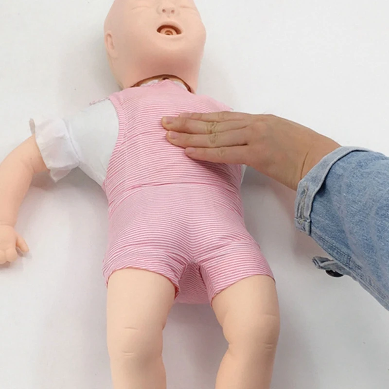 Baby Choking Prevention And Cprs Simulator Infant Airway Blockage Training Manikin Set For Childcares Providers