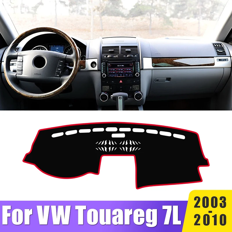 

For Volkswagen VW Touareg 7L 2003 2004 2005 2006 2007 2008 2009 2010 Car Dashboard Cover Mat Instrument Panel Pad Accessories