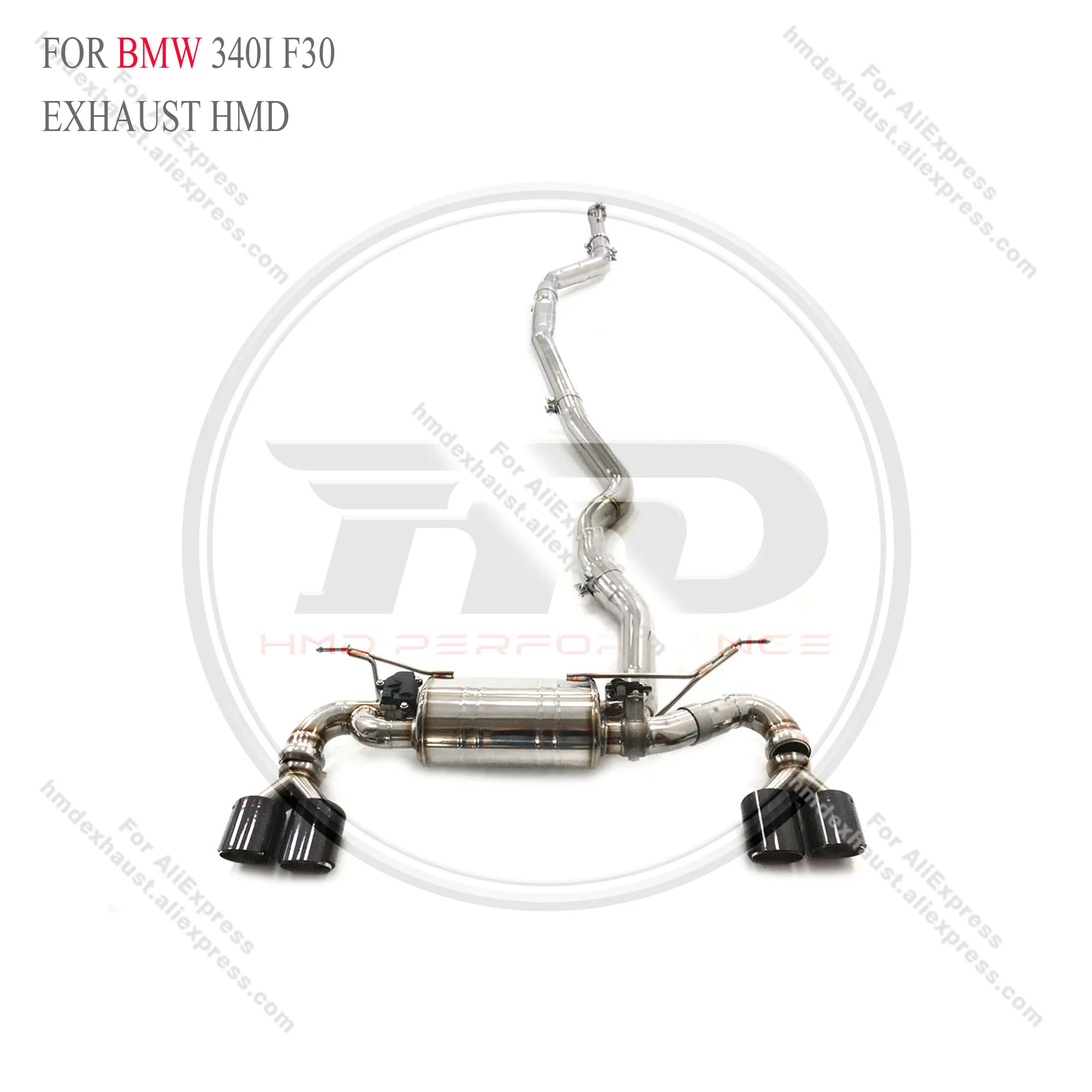 

Клапанный выхлоп Plug & Play HMD для BMW 340i F30 B58 2014-2021 гг. | Сертифицированная нержавеющая сталь T304 | Активный клапан с OEM-разъемом | Нет