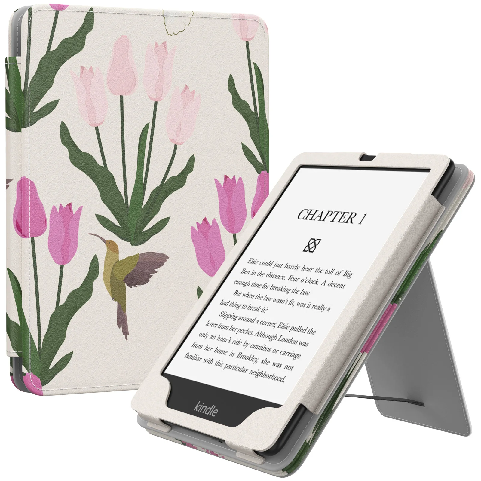 Etui MoKo do Kindle Paperwhite 6,8" (12./11. generacji-2024/2021) i Kindle Paperwhite Signature Edition, wąskie etui z PU