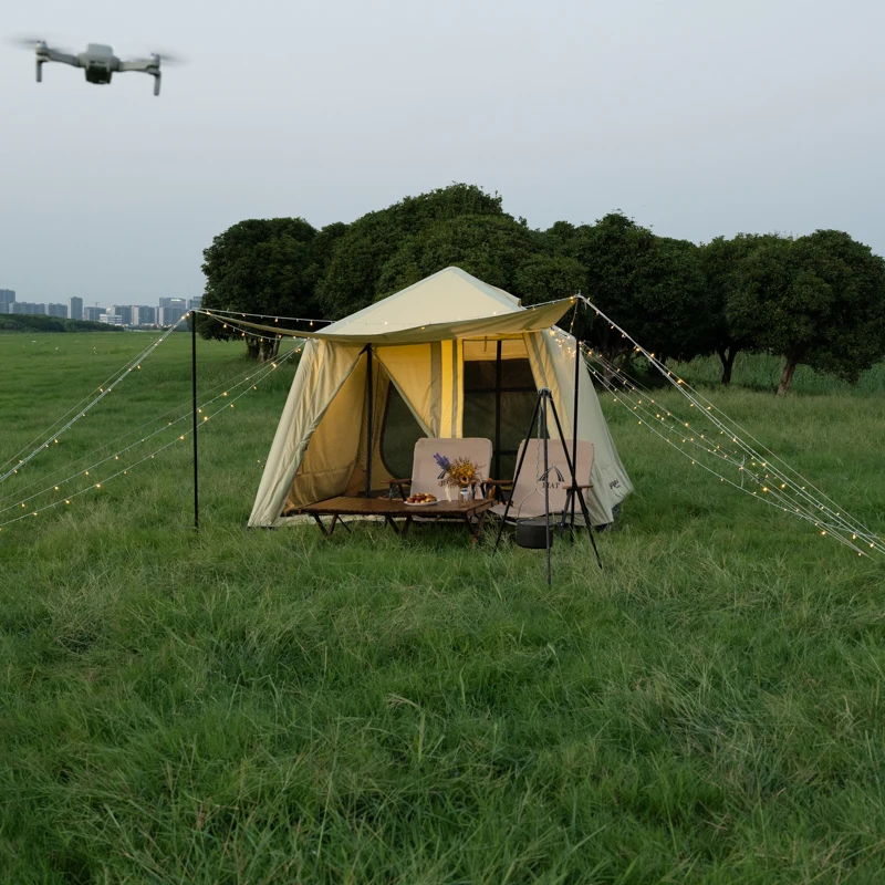 

High Quality Popular Inflatable Camping Tent For Outdoor Events Easy-to-Build With Oxford And Oxford Fabric