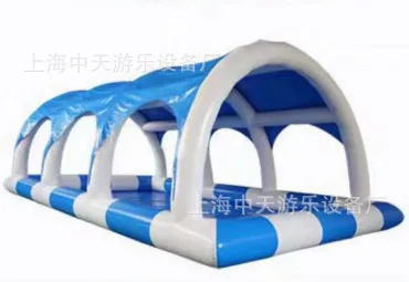 

Открытый живописный пятно, большой надувной бассейн для детей с затенением палатки, бассейн, квадратный киоск, производитель аквапарка