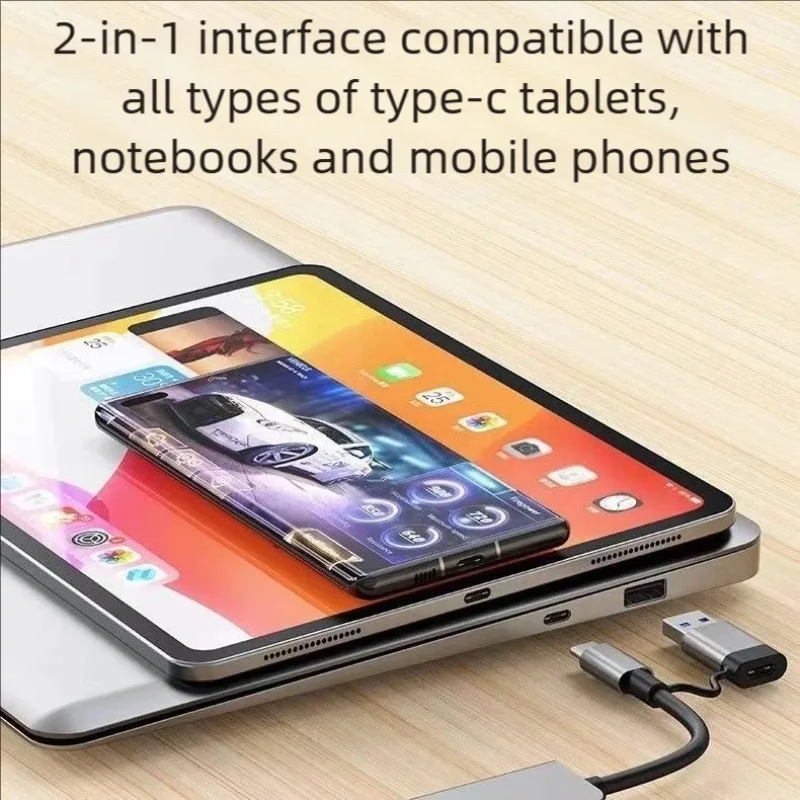 for UGREEN USB C Hub Splitter to 4K HDMI-Compatible USB 3.0 Type C Adapter SD TF Docking Station for MacBook iPad  Dex Laptop