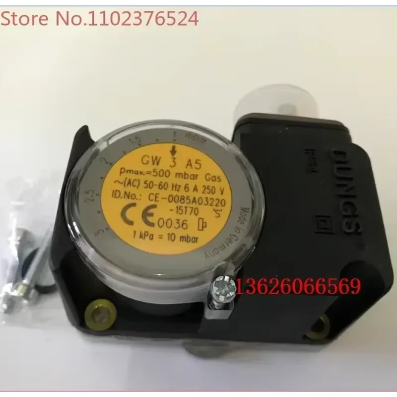 1pcs GW3A5 Combustion Machine Pressure Switch Imported Gas Wind Pressure Switch for Burner Accessories