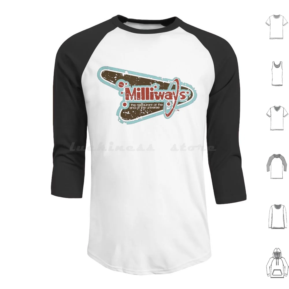 Milliways : The Restaurant At The End Of The Universe Hoodie cotton Long Sleeve Hitchhikers Guide Guide Hitchhiker Hitchhikers