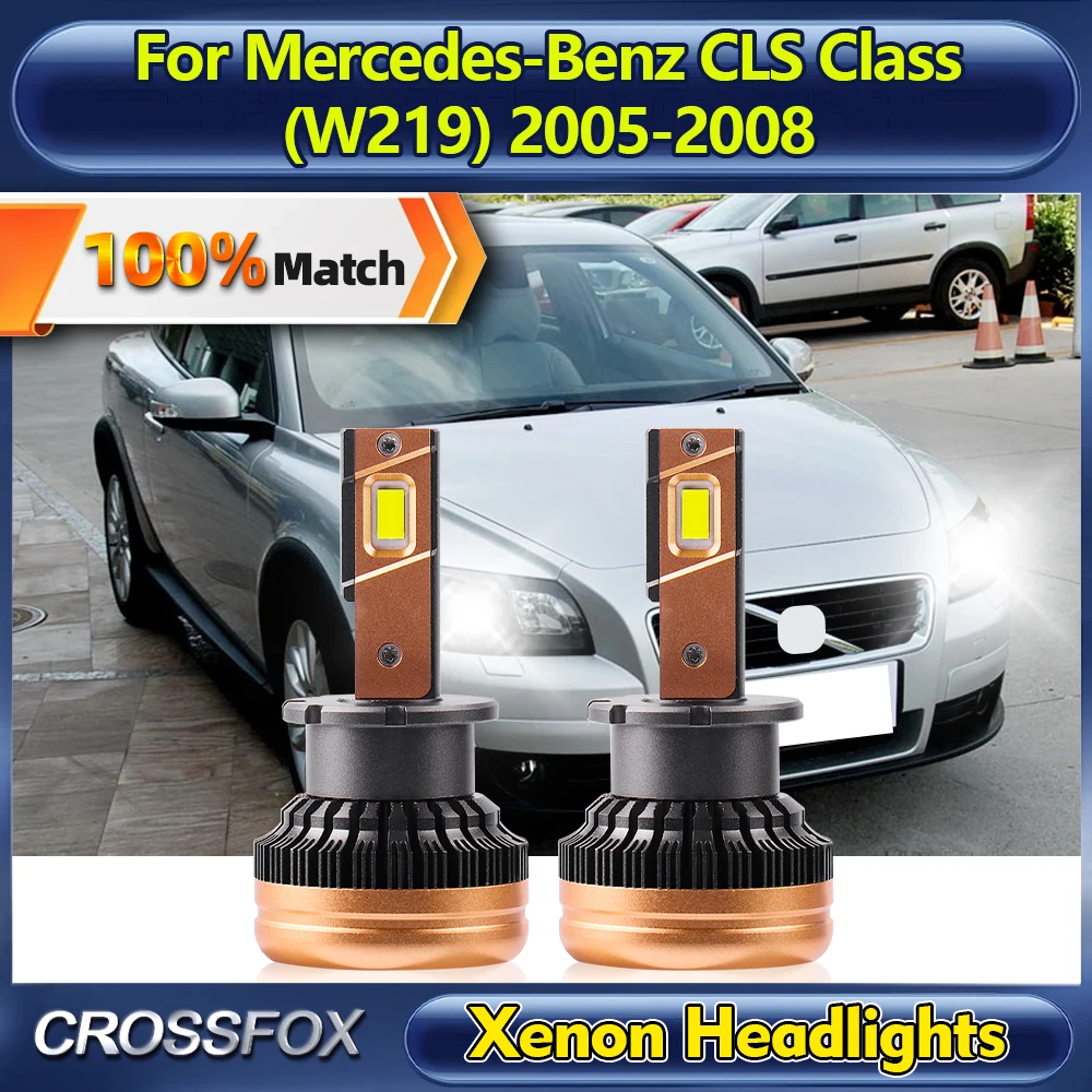 

Canbus LED Headlight 30000LM HID Xenon Lights Bulbs 6000K Plug and Play For Mercedes-Benz CLS Class (W219) 2005 2006 2007 2008