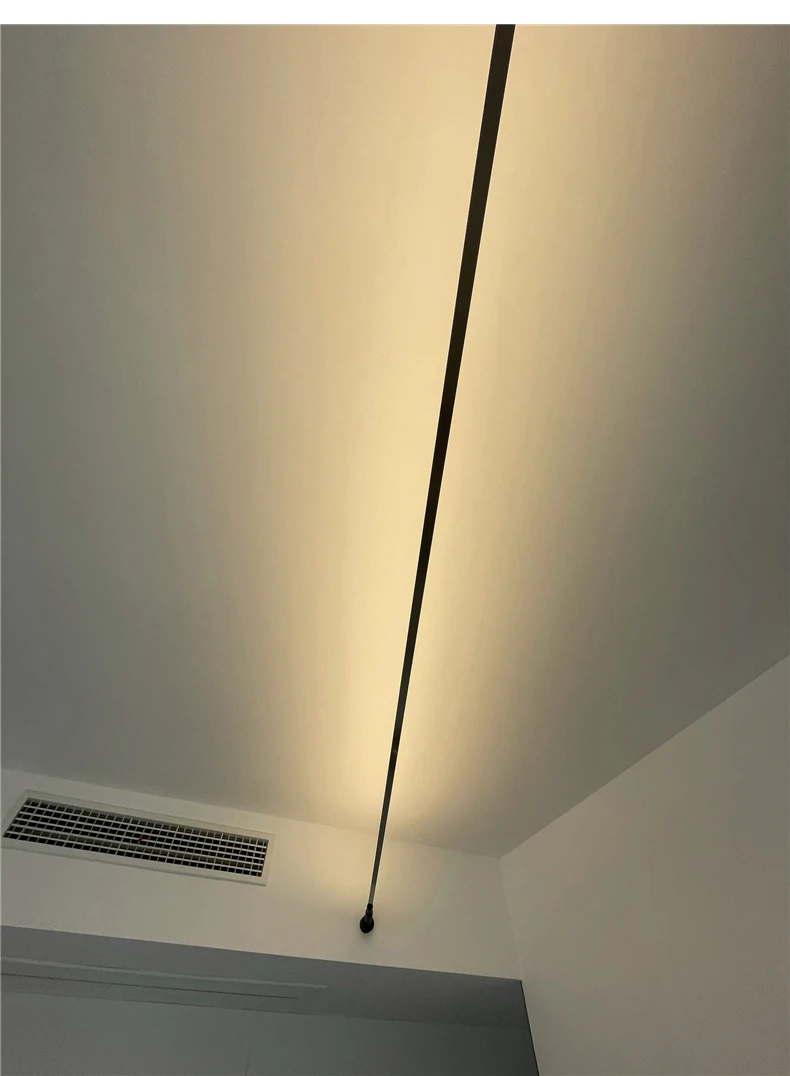 Minimalist LED Strips Lamp Skyline Corridor Ceiling Light Living Room Wall Lamp Long Line Decor Bedroom Nordic Home Lighting
