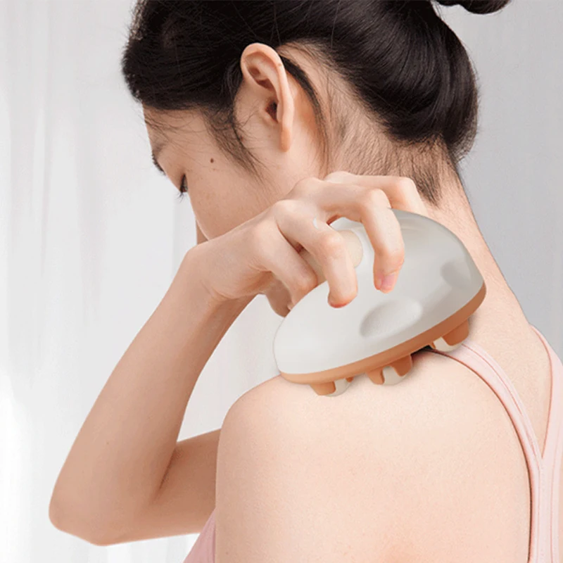 

Ручной шариковый массажер с 7 бусинами, магнитный стальной шарик из бисера, расслабляющий мышцы всего тела, портативные многофункциональные роликовые массажные инструменты