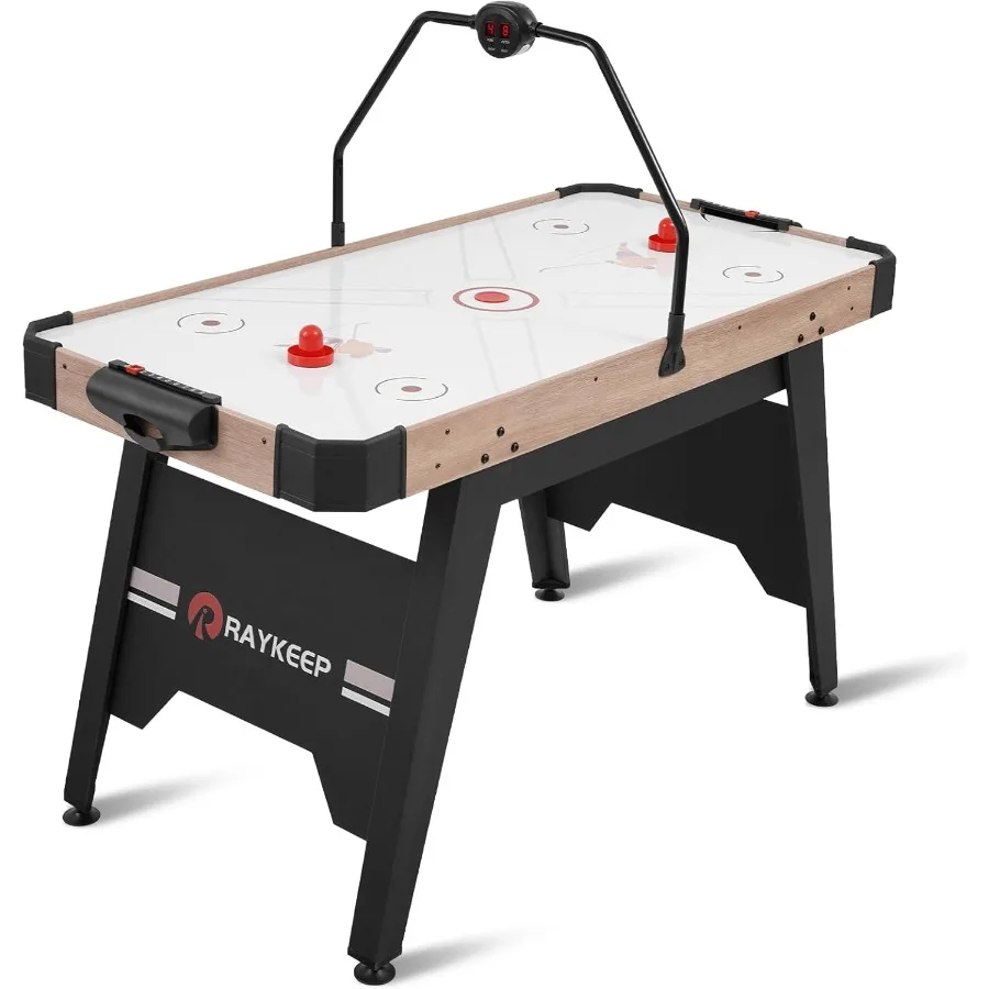 

Air Hockey Table Indoor Hockey Game Table for Adults and Arcade Gaming Sets with 2 Pucks 2 Pushers Digital LED Scoreboard Power