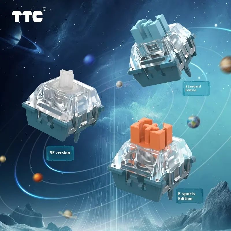 TTC أورانوس التبديل المغناطيسي مفاتيح لوحة المفاتيح المغناطيسية نسخة E-SPORT TTC أورانوس سلسلة الكمبيوتر الألعاب التبديل 35 جرام 32 جرام 480 جرام 100 متر 90 جرام