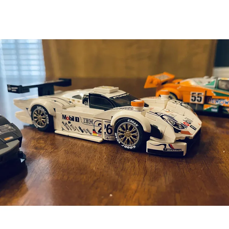 

MOC-167834 Новый классический GTR суперкар гоночный строительный блок модель •260 деталей для мальчиков и детей на день рождения строительный блок игрушка в подарок