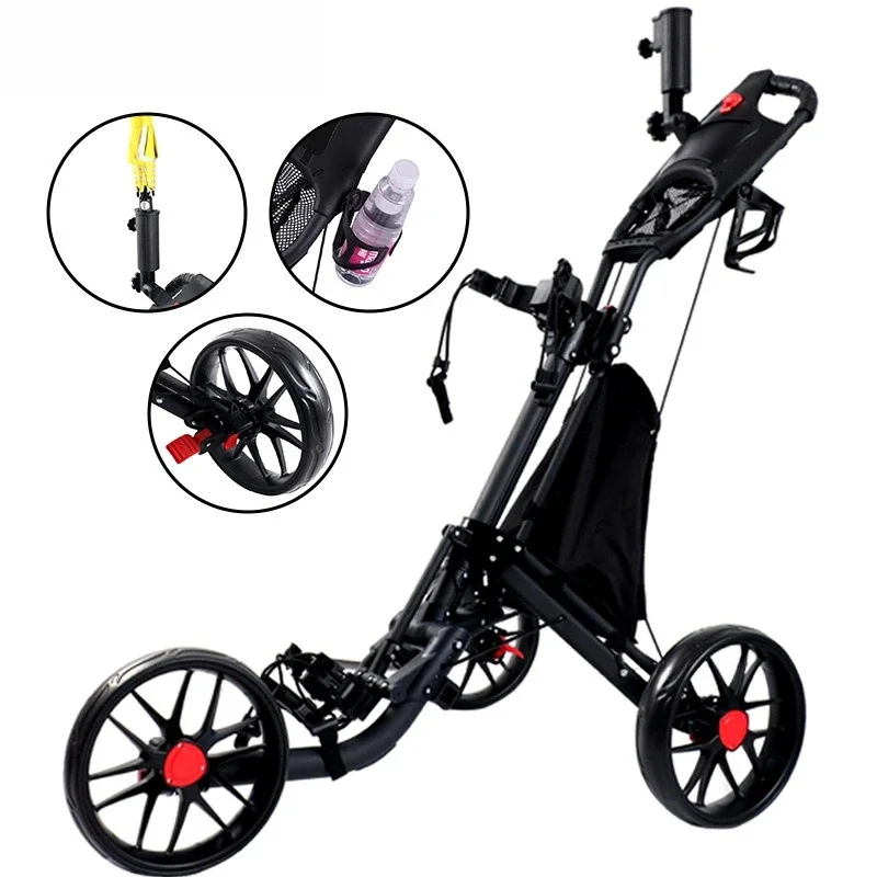 Golf Carts, Foldable Storage Ball Carts, Course Supplies Golf Carts